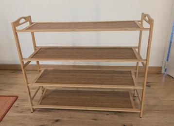 Bamboo 3 Tier Shoe rack beschikbaar voor biedingen