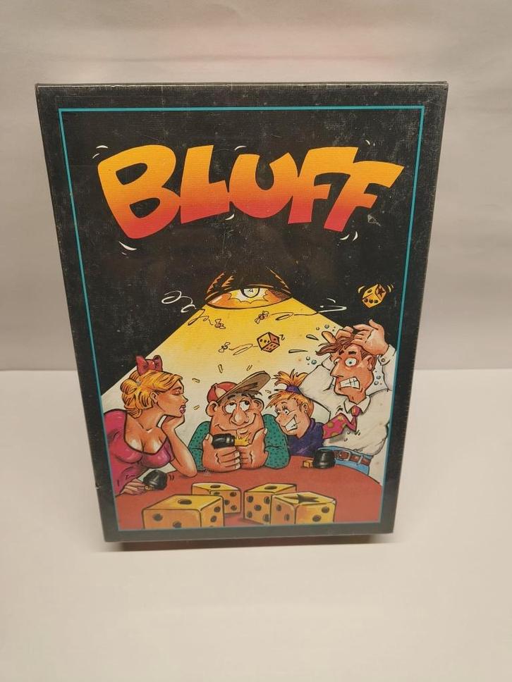 Bluff – het spannende dobbelspel voor echte durvers!, Hobby en Vrije tijd, Gezelschapsspellen | Bordspellen, Nieuw, Vijf spelers of meer