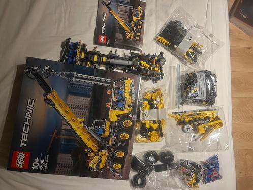 LEGO Technic 42108 – Mobile Crane (compleet, half gebouwd), Hobby en Vrije tijd, Modelbouw | Auto's en Voertuigen, Zo goed als nieuw