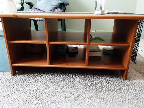 Salon  tafel, tv kast,  ladekast Leksvik, Huis en Inrichting, Kasten |Televisiemeubels, Gebruikt, Grenenhout, Ophalen