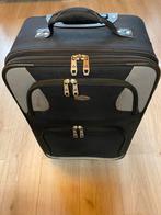 Bagage - Zwarte koffer, prijs : €25, 60 tot 70 cm, Overige materialen, Gebruikt, 45 tot 55 cm