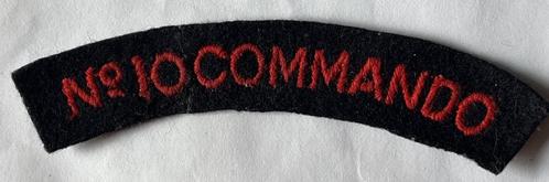 ABBL N 10 commando embleem Belgian army in UK, Verzamelen, Militaria | Tweede Wereldoorlog, Landmacht, Embleem of Badge, Ophalen of Verzenden