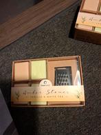 Luxe set met 4 geurblokjes met metalen rasp, Huis en Inrichting, Ophalen of Verzenden