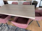 Stijlvolle moderne eikenhouten eettafel 180x100 cm, Huis en Inrichting, Ophalen, Zo goed als nieuw, Eikenhout
