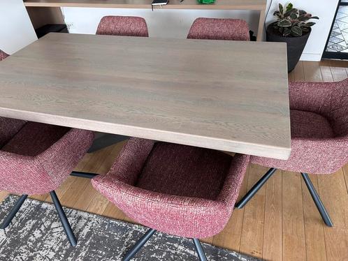 Stijlvolle moderne eikenhouten eettafel 180x100 cm, Huis en Inrichting, Tafels | Eettafels, Zo goed als nieuw, Eikenhout, Ophalen