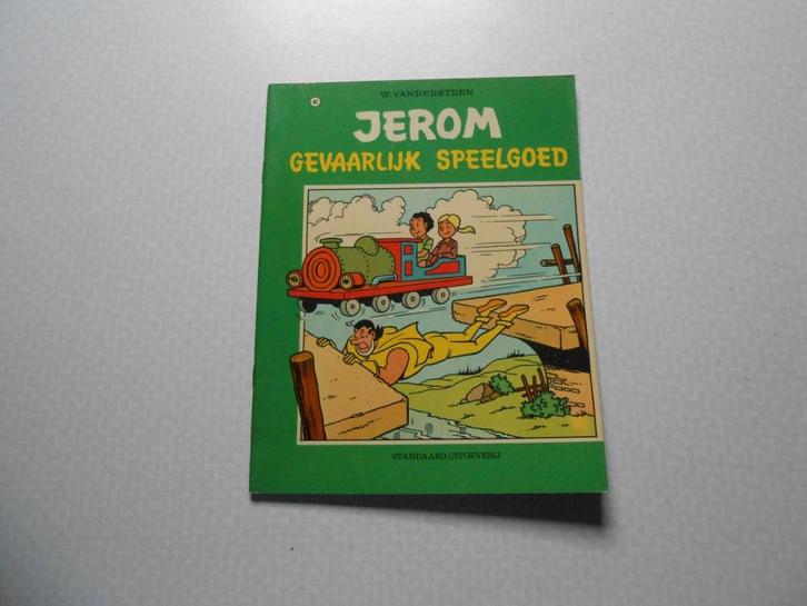 Jerom 42 Gevaarlijk speelgoed 1971 1ste druk., Boeken, Stripverhalen, Gelezen, Eén stripboek, Ophalen of Verzenden