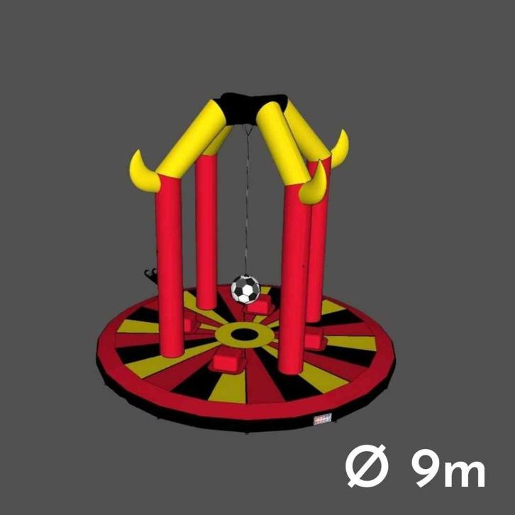 springkasteel, Hobby en Vrije tijd, Feestartikelen | Verhuur, Zo goed als nieuw, Ophalen