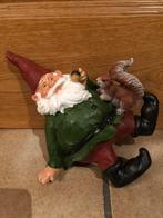 Tuinkabouter met eekhoorn Nieuw!!!, Tuin en Terras, Ophalen of Verzenden, Nieuw, Tuinkabouter