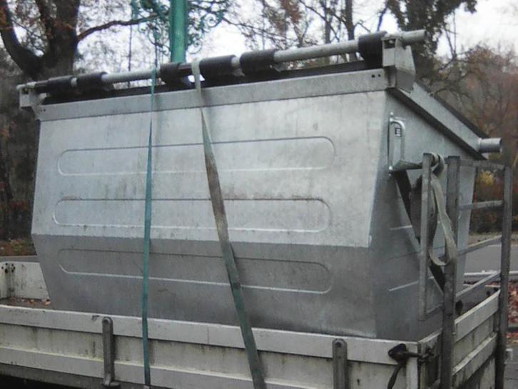 conteneur à rouleaux galvanisé, Bricolage & Construction, Conteneurs, Enlèvement