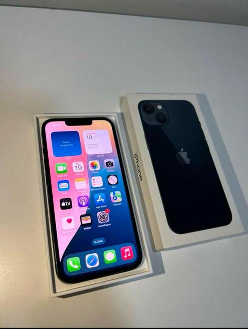 Nette iphone 13 met 128gb doos+lader, Telecommunicatie, Mobiele telefoons | Apple iPhone, Zo goed als nieuw, 128 GB, Zonder abonnement