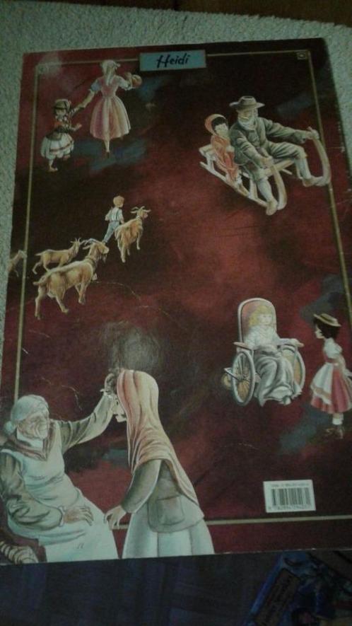 2 boeken in het Nederlands HEIDI HET KLEINE MEISJE IN DE BER, Boeken, Kinderboeken | Kleuters, Gelezen, Fictie algemeen, 5 of 6 jaar