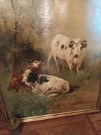 schilderij olie op doek getekend henri schouten, Antiek en Kunst, Kunst | Schilderijen | Klassiek, Ophalen