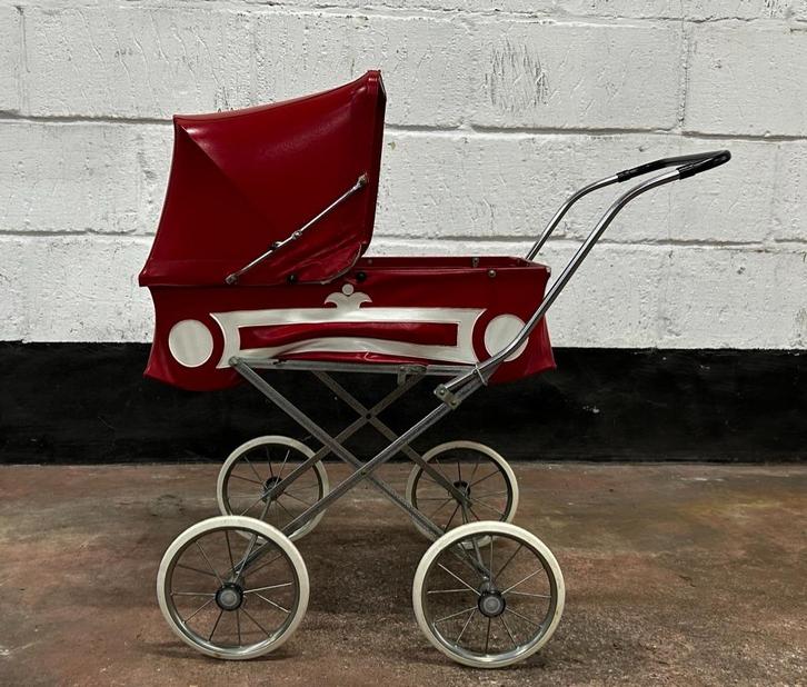 Poppenwagen ZEKIWA 1950s-1970s, Kinderen en Baby's, Speelgoed | Poppen, Gebruikt, Overige typen, Ophalen of Verzenden
