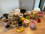 50 diverse bloempotten zonder schade, Tuin en Terras, Ophalen, Gebruikt, Rond, Tuin