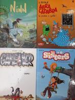 4 BDs (Ninn 2, Ecole abracadabra 6, Game Over, Sisters 3), Livres, Comme neuf, Plusieurs BD, Enlèvement