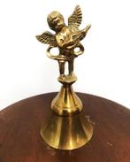 Bel Engel Brons Putti Art Nouveau Antiek😍🎶🔊💑🤗👌, Antiek en Kunst, Ophalen of Verzenden, Brons