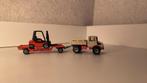 Siku Super Series 1/55 Mercedes Unimog met forklift., Hobby en Vrije tijd, Modelauto's | 1:50, Ophalen of Verzenden, Zo goed als nieuw