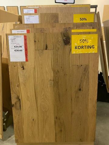 Eiken vloer voor € 34.95 /m² incl BTW - STOCKVERKOOP beschikbaar voor biedingen