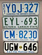 nummerplaat nummerplaten AUSTRALIË plaque immatriculation, Gebruikt, Ophalen of Verzenden