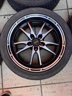 Dotz velg + uniroyal 225/45 zr 17 band, Auto-onderdelen, Banden en Velgen, Ophalen, Overige, Gebruikt, Banden en Velgen