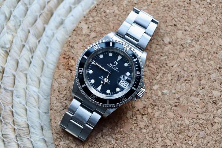 Tudor Submariner 79090, Handtassen en Accessoires, Horloges | Heren, Gebruikt, Polshorloge, Overige merken, Staal, Staal, Ophalen of Verzenden