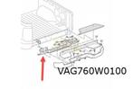 Volkswagen Amarok (9/10-) Bumperdrager achterbumper Originee, Auto-onderdelen, Nieuw, Achter, Bumper, Verzenden