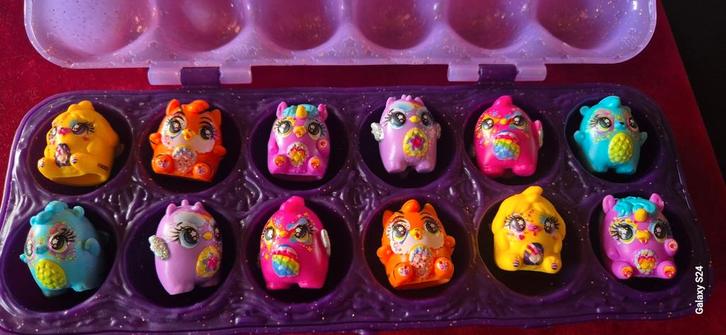Hatchimals paars eierdoos., Verzamelen, Poppetjes en Figuurtjes, Ophalen
