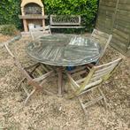 Opknap tuinset, Ophalen, Zo goed als nieuw, Hout, Tuinset