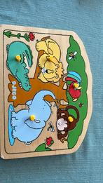 Houten puzzel Djeco, Kinderen en Baby's, Speelgoed | Kinderpuzzels, Ophalen, Zo goed als nieuw