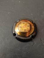 Een champagne capsule of bier capsule kleur zwart en goud, Verzamelen, Ophalen