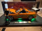 Toyota supra streetglow 1:18 jada toys, Ophalen, Zo goed als nieuw