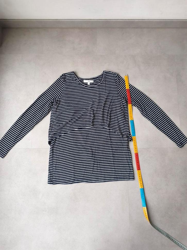 Longsleeve zwangerschap en borstvoeding S -M, Kleding | Dames, Zwangerschapskleding, Maat 36 (S), Ophalen of Verzenden