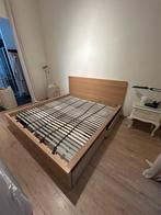 IKEA Malm bed, Huis en Inrichting, Ophalen, Gebruikt, Tweepersoons, 180 cm