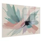 Explosion de couleurs pastel abstraite Peinture sur verre 10, Antiquités & Art, Envoi