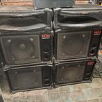 Hh electronics  luidsprekers pa system, Audio, Tv en Foto, Luidsprekerboxen, Ophalen, Gebruikt
