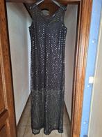 Caroline Biss, zwarte lange jurk maat, Noir, Taille 38/40 (M), Envoi, Neuf