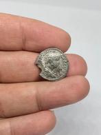 Romeinse valuta, Rijk, Geta denarius (198-212 AD), Rome, Verzenden, Italië, Losse munt, Zilver