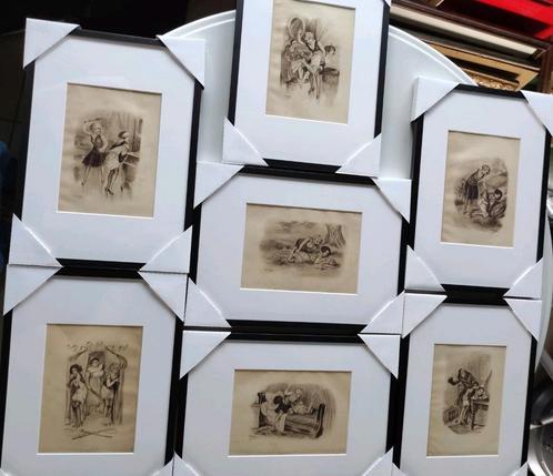 7x POEPEKLETS!, Antiek en Kunst, Kunst | Etsen en Gravures, Ophalen of Verzenden