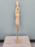 Vintage zeemeermin in de vorm van schoenenlepel, Ophalen of Verzenden