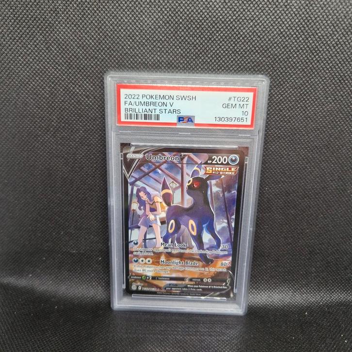Umbreon V Brilliant Stars SWSH PSA 10, Hobby & Loisirs créatifs, Jeux de cartes à collectionner | Pokémon, Enlèvement ou Envoi