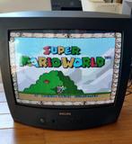 Philips CRT CRT retro-gametelevisie, Audio, Tv en Foto, Vintage Televisies, Ophalen, Zo goed als nieuw, 40 tot 60 cm, Philips