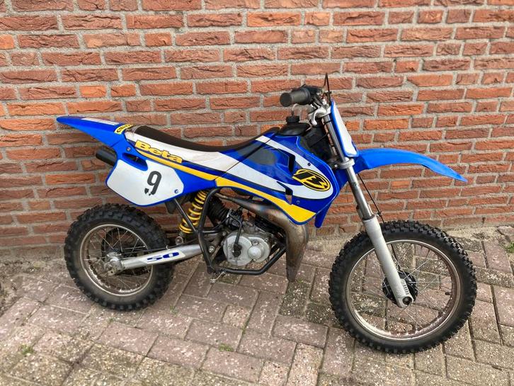 Beta crossmotor 50cc voor kids tot 12 jaar, Fietsen en Brommers, Brommers | Crossbrommers, Gebruikt, Overige merken, Ophalen