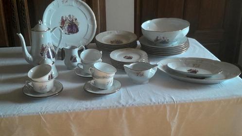 Porcelaine de Limoges [ domino], Antiek en Kunst, Antiek | Servies compleet, Ophalen