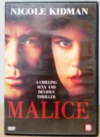 Malice (1993) Alec Baldwin - Nicole Kidman, CD & DVD, DVD | Thrillers & Policiers, À partir de 12 ans, Enlèvement ou Envoi, Comme neuf