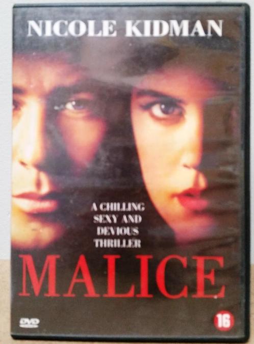 Malice (1993) Alec Baldwin - Nicole Kidman, CD & DVD, DVD | Thrillers & Policiers, Comme neuf, Mafia et Policiers, À partir de 12 ans