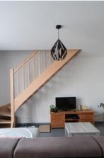 eglo E27 31cm diameter, zwart met koperen binnenkant, Huis en Inrichting, Lampen | Hanglampen, Ophalen, Zo goed als nieuw