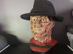Life size hoofd freddy krueger gemaakt uit vinyl en geairbru, Verzamelen, Ophalen of Verzenden, Nieuw, Film, Beeldje, Replica of Model