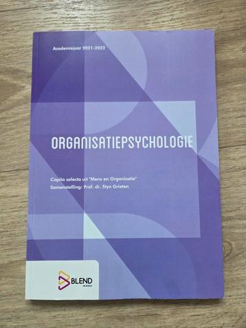 Organisatiepsychologie beschikbaar voor biedingen