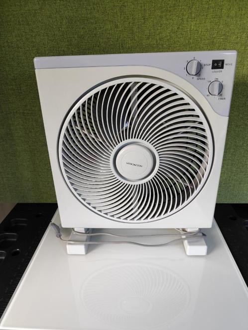 Ventilator met 3 snelheden, timerrotatie, Elektronische apparatuur, Ventilatoren, Gebruikt, Vloerventilator, Ophalen of Verzenden
