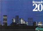 RENAULT 20,  1976, Livres, Autos | Brochures & Magazines, Comme neuf, Enlèvement ou Envoi, Renault